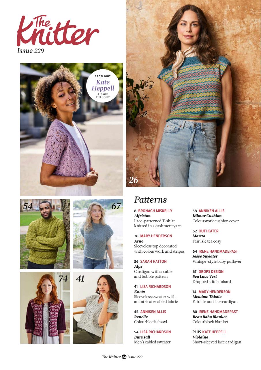 The Knitter Preview Pages
