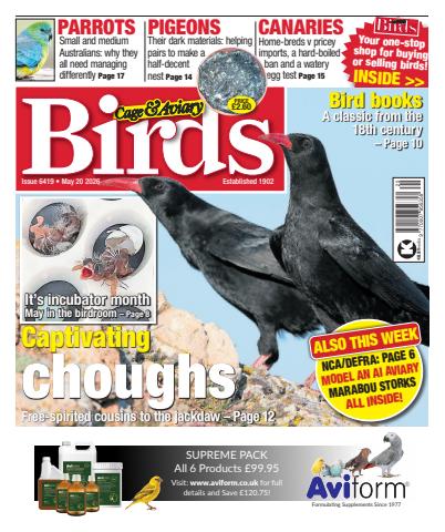 Cage & Aviary Birds issue 20th May 2026