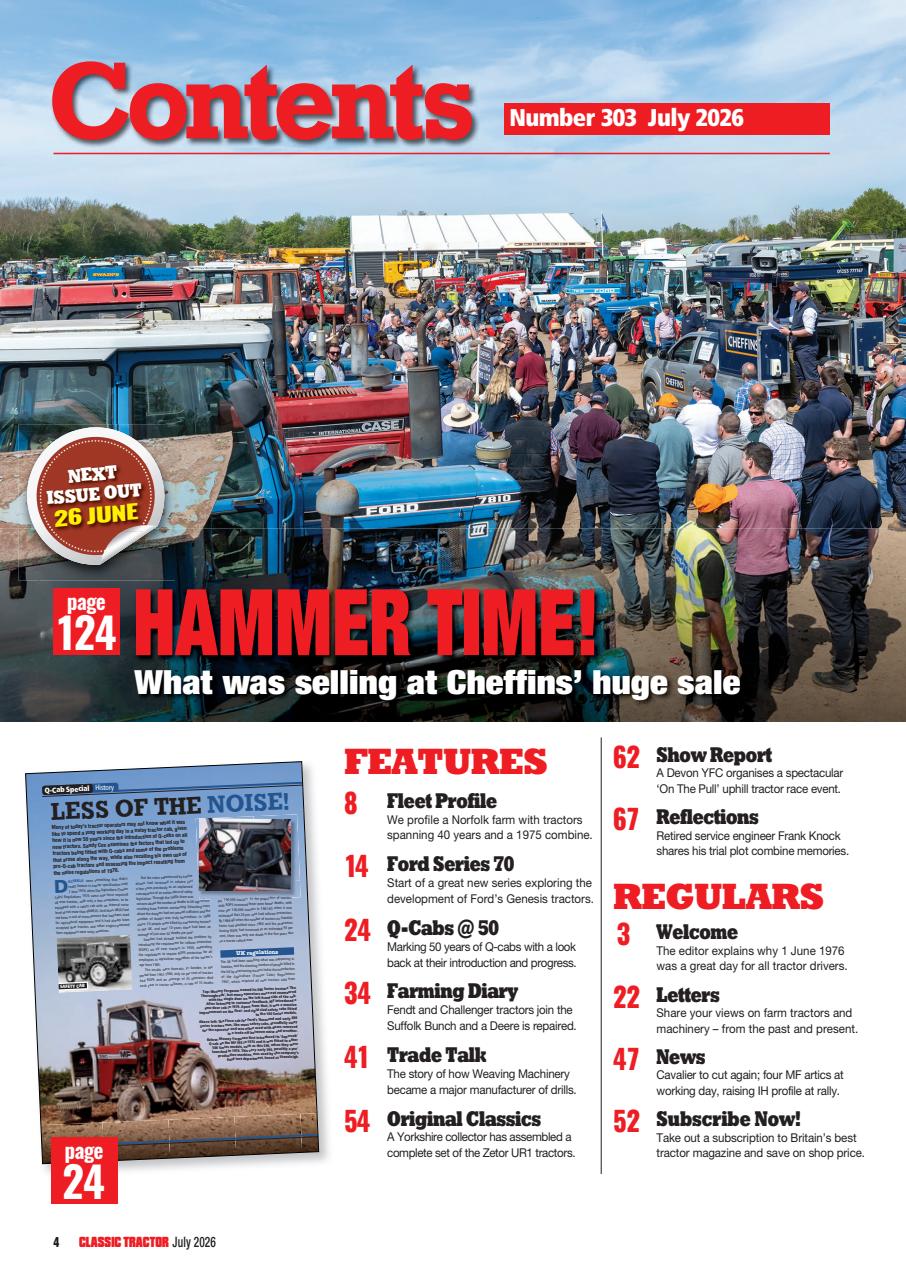 Classic Tractor Preview Pages