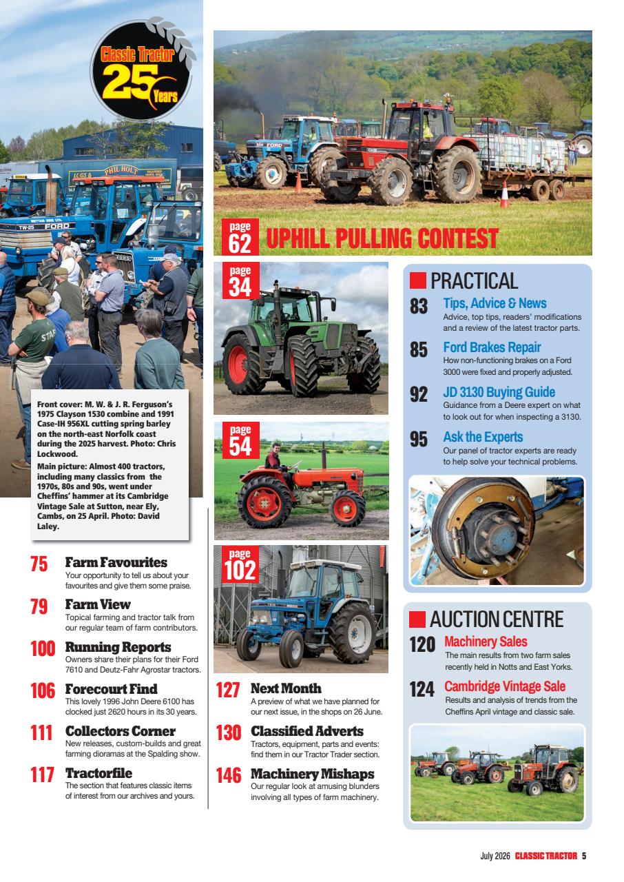Classic Tractor Preview Pages