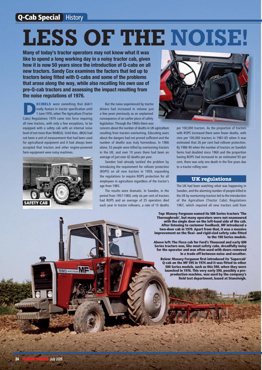 Classic Tractor Preview Pages