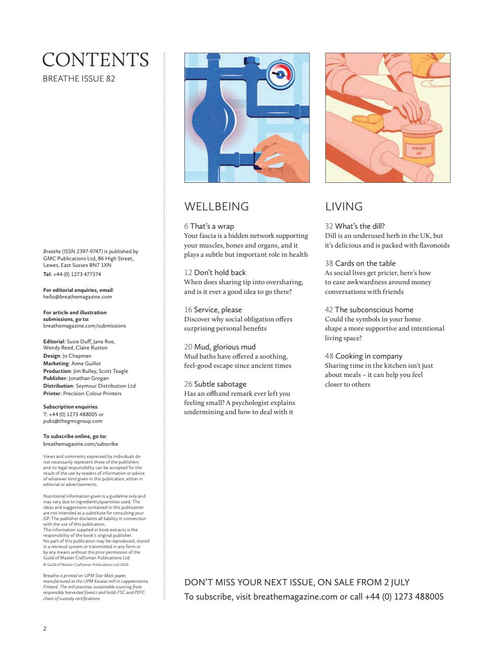 Breathe Preview Pages