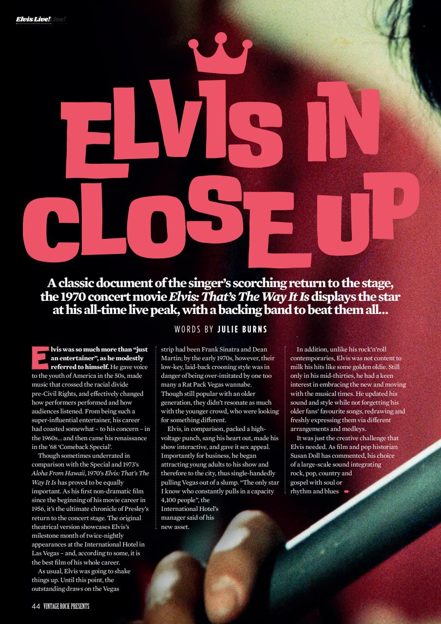 Vintage Rock Presents Preview Pages