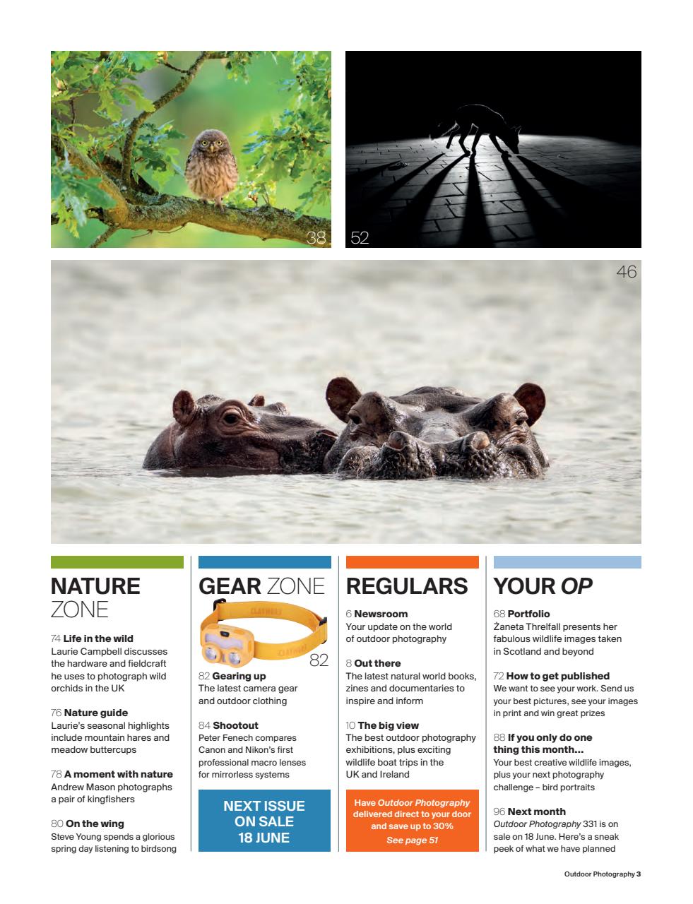 Outdoor Photography Preview Pages