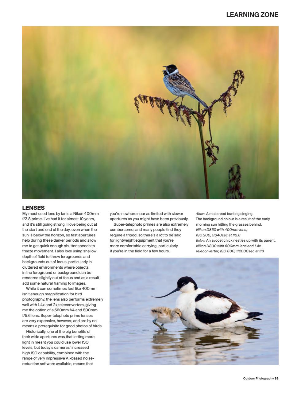 Outdoor Photography Preview Pages