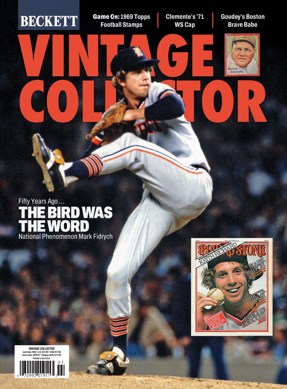 Beckett Vintage Collector Magazine Preview Pages