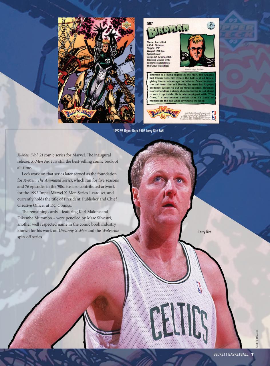 Beckett Basketball Magazine Preview Pages