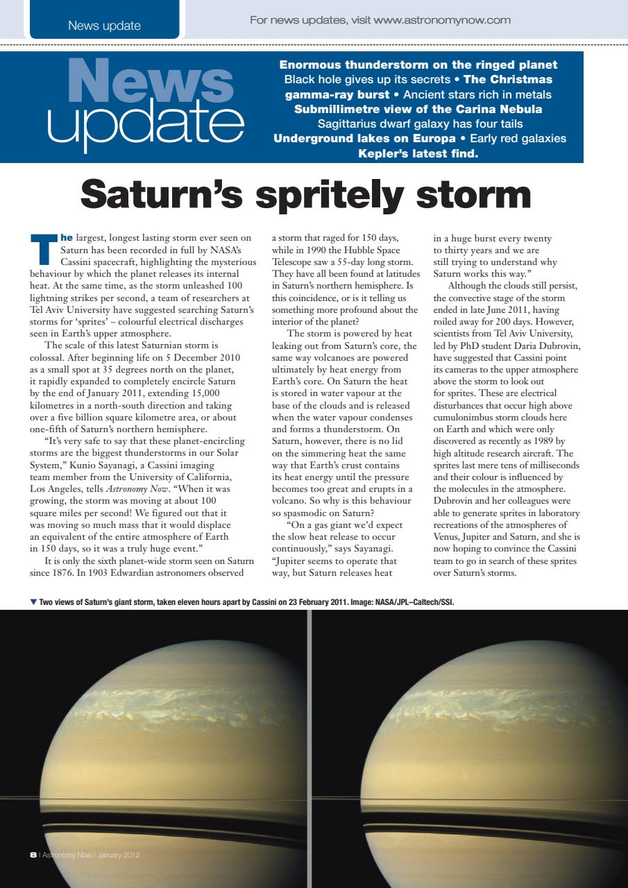 Astronomy Now Preview Pages