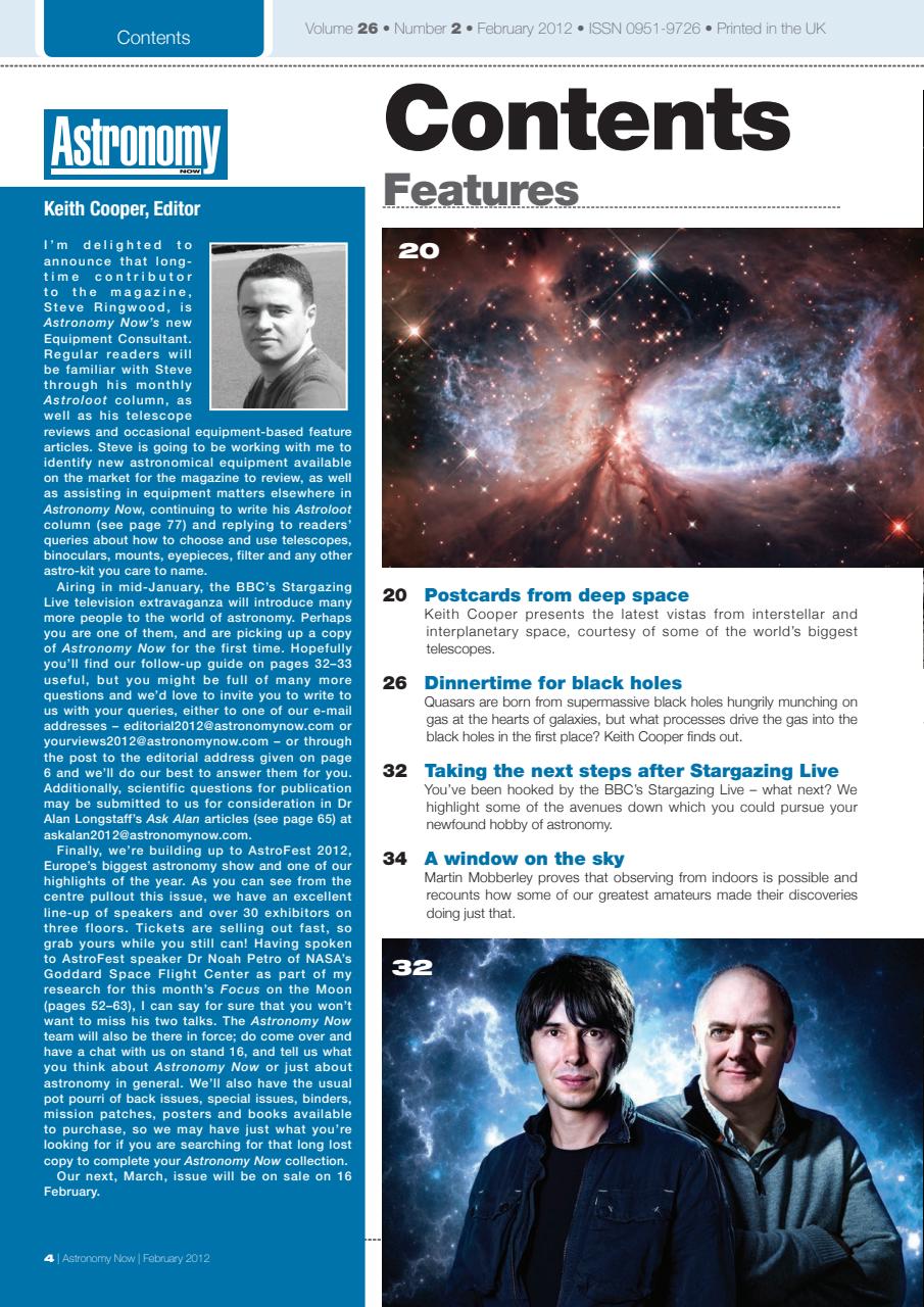 Astronomy Now Preview Pages