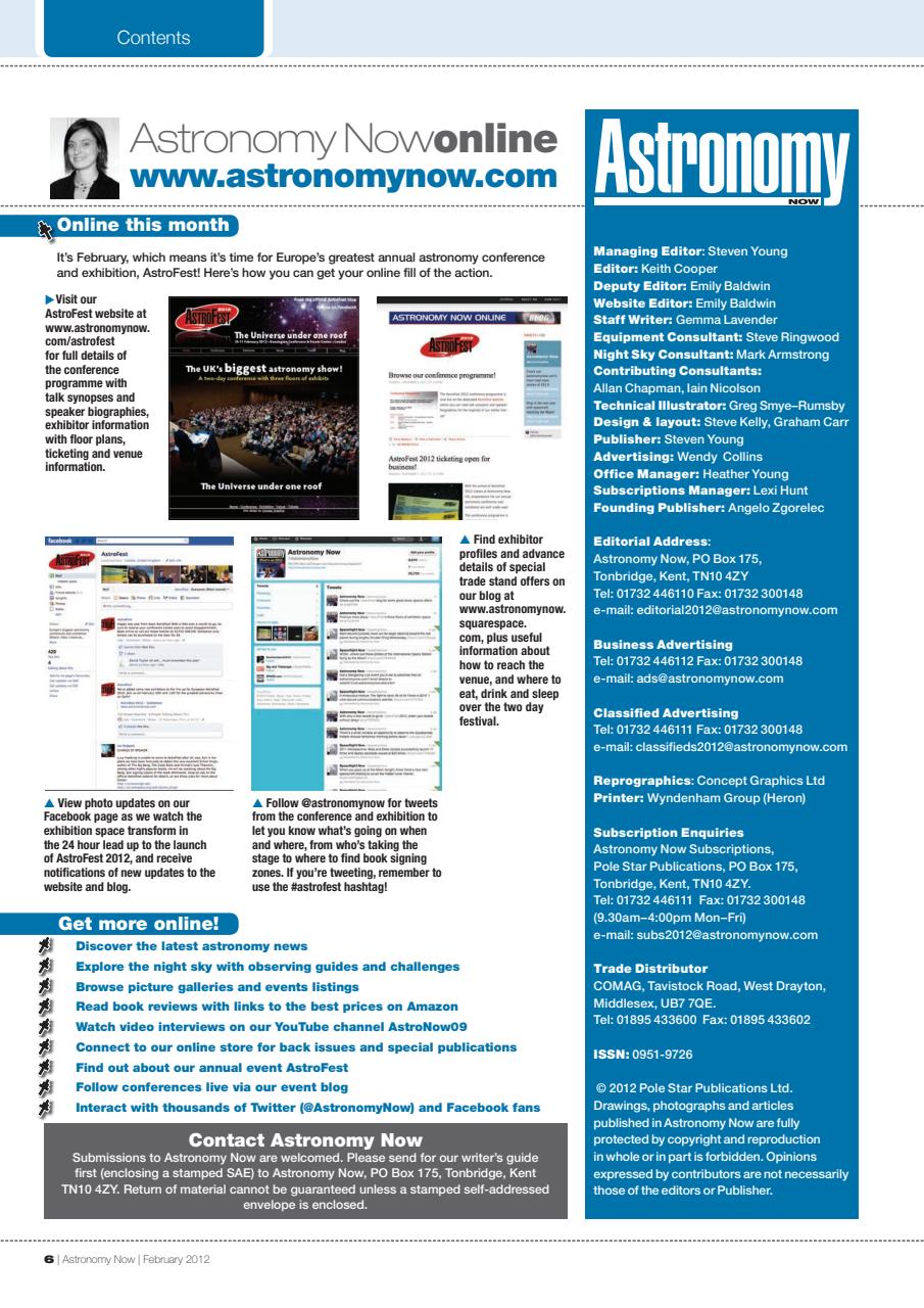 Astronomy Now Preview Pages