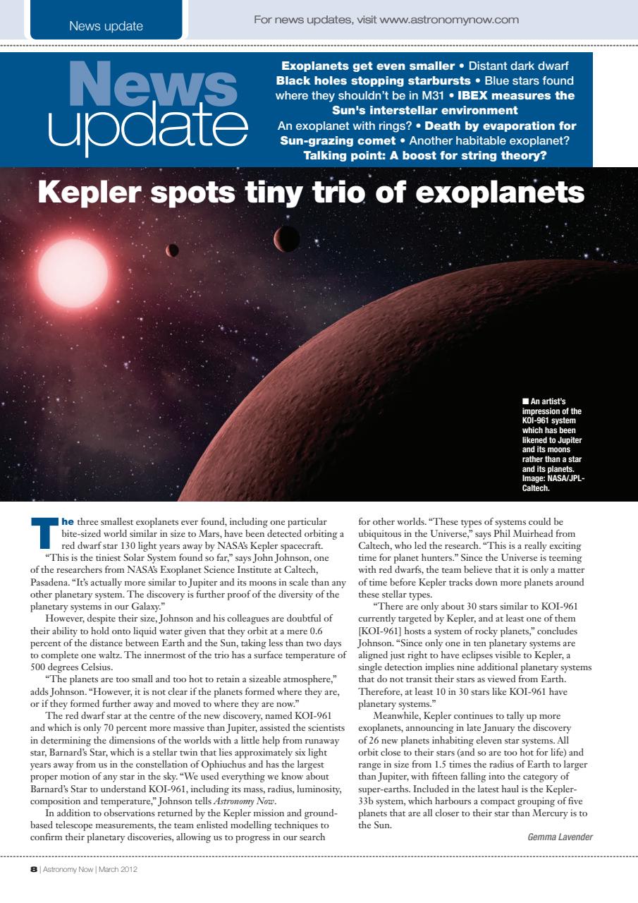 Astronomy Now Preview Pages