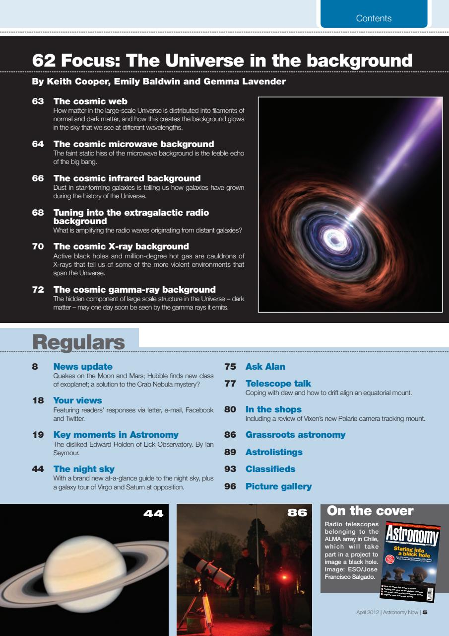 Astronomy Now Preview Pages