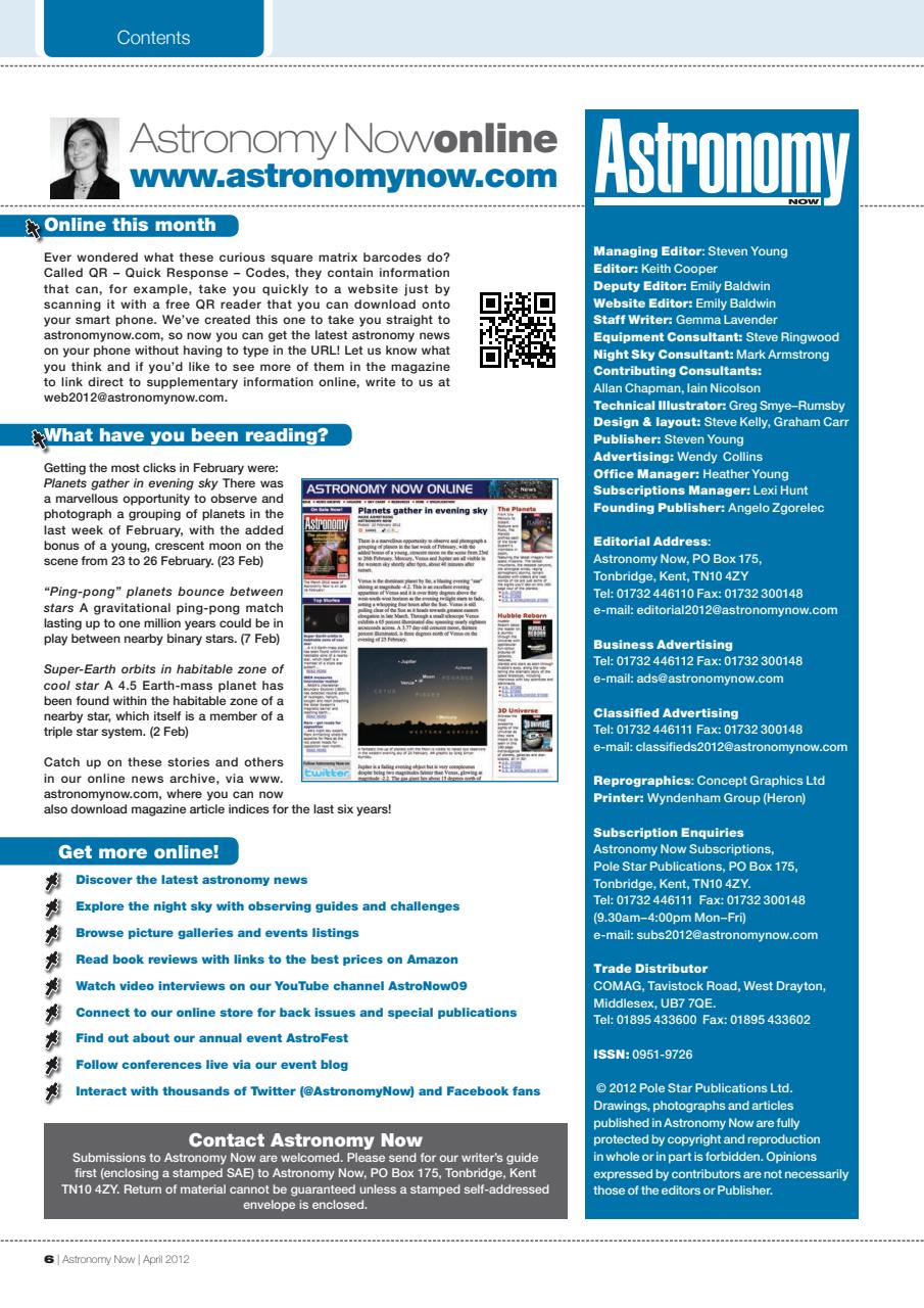 Astronomy Now Preview Pages