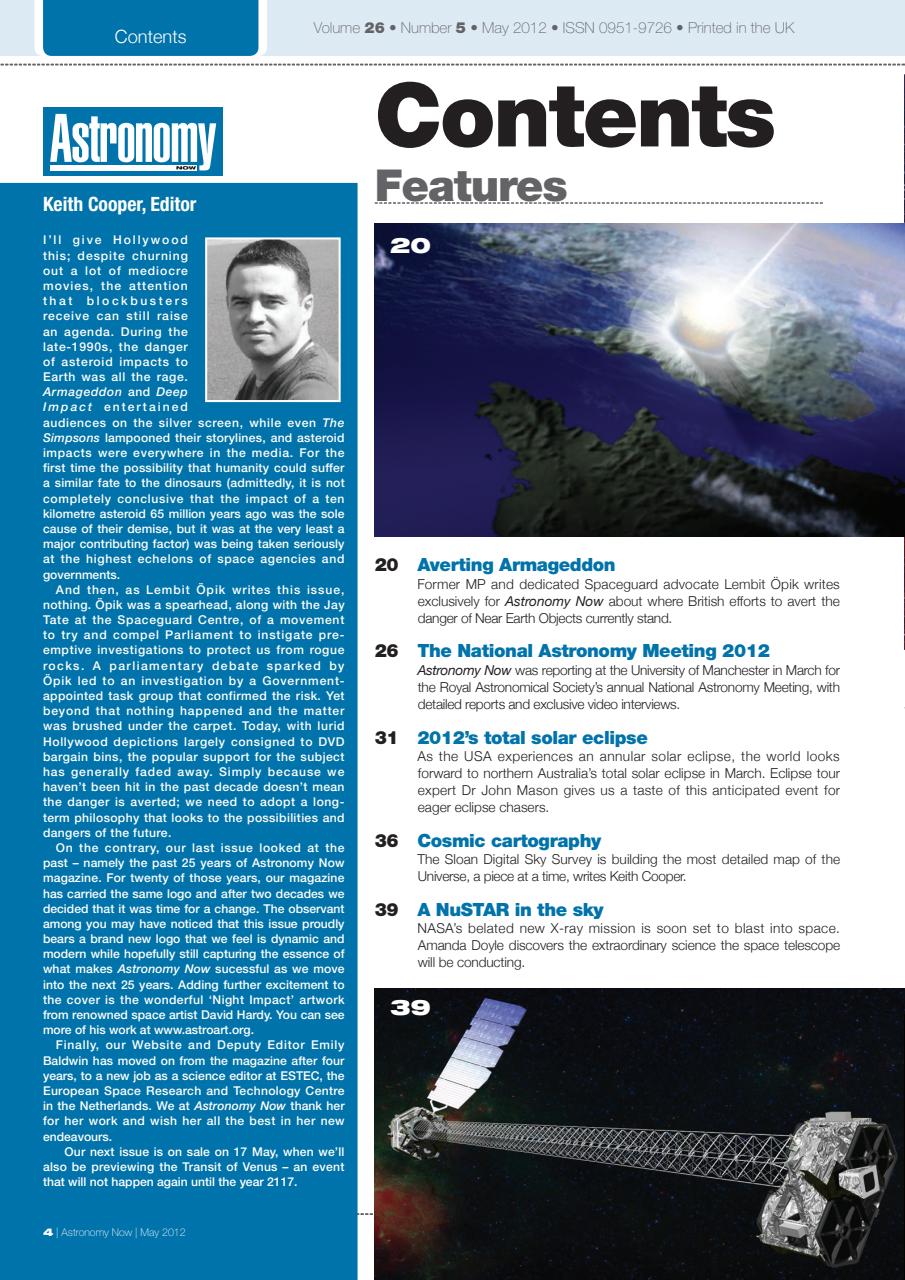 Astronomy Now Preview Pages