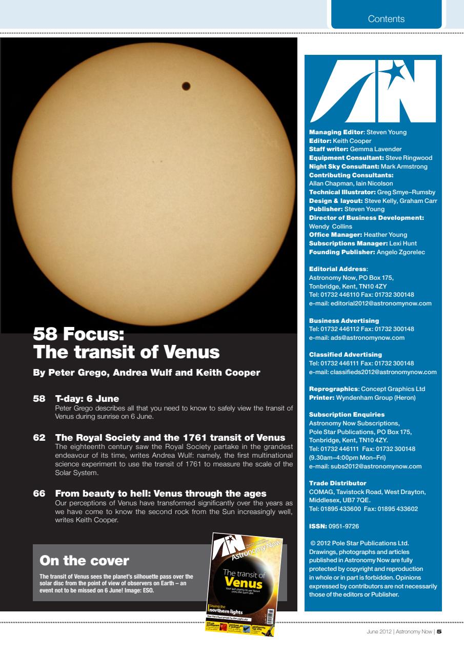 Astronomy Now Preview Pages