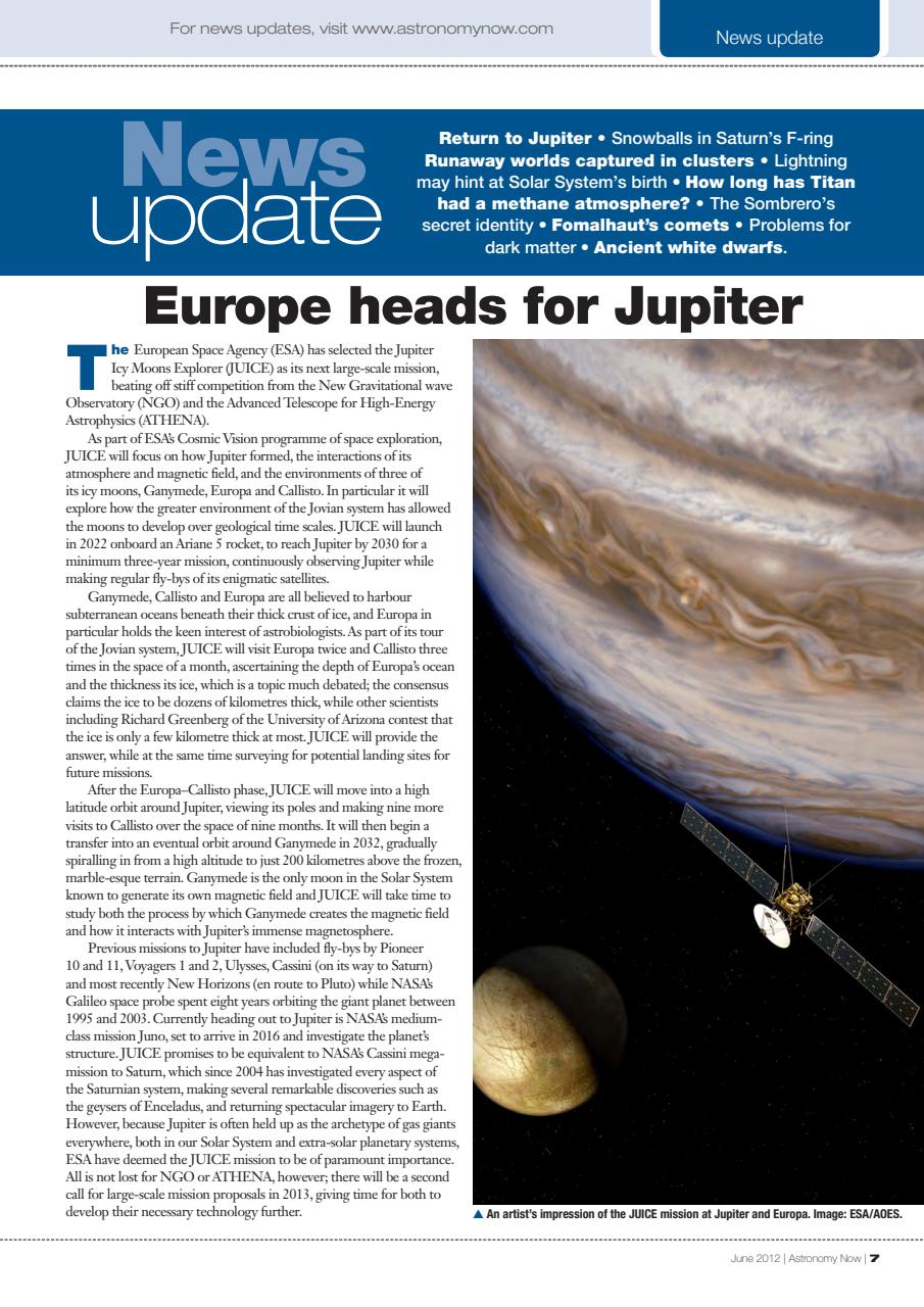 Astronomy Now Preview Pages