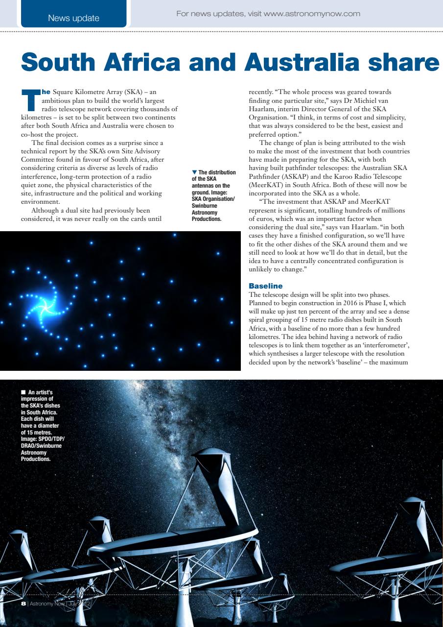 Astronomy Now Preview Pages