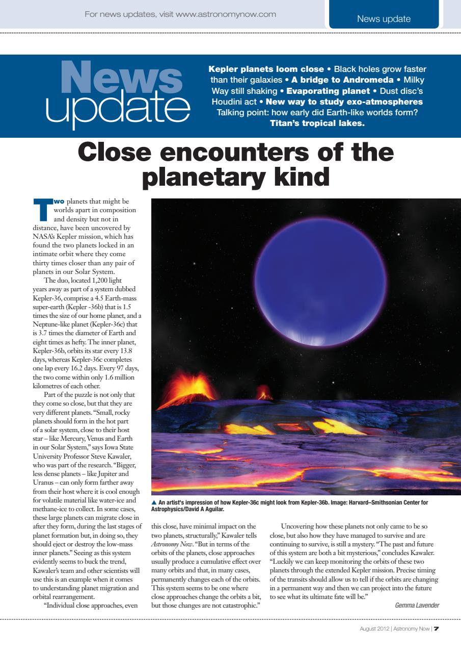 Astronomy Now Preview Pages
