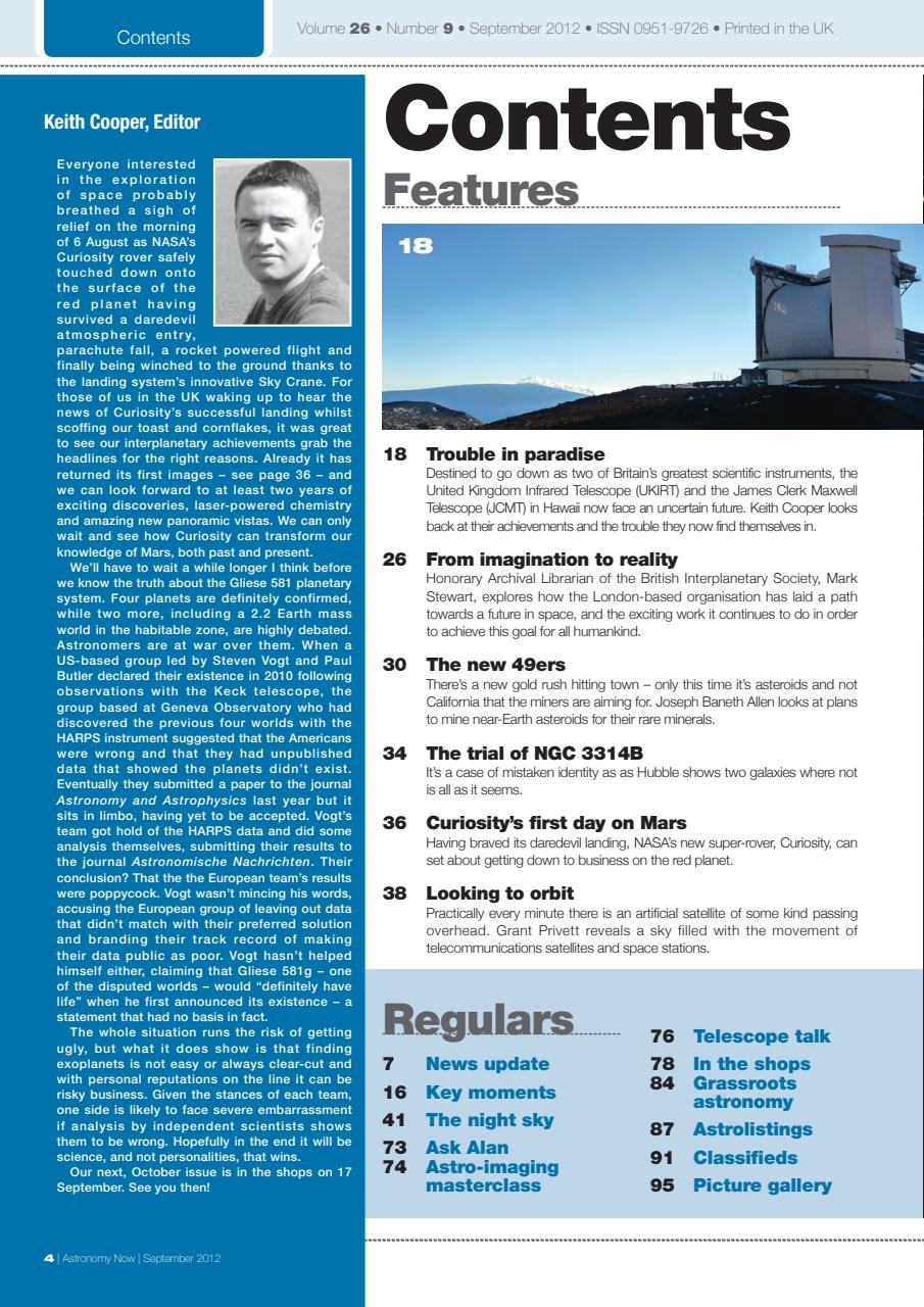 Astronomy Now Preview Pages