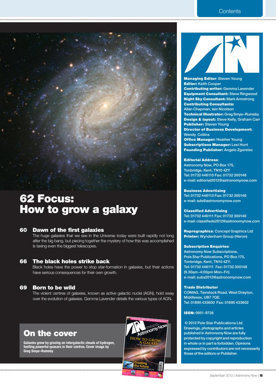 Astronomy Now Preview Pages