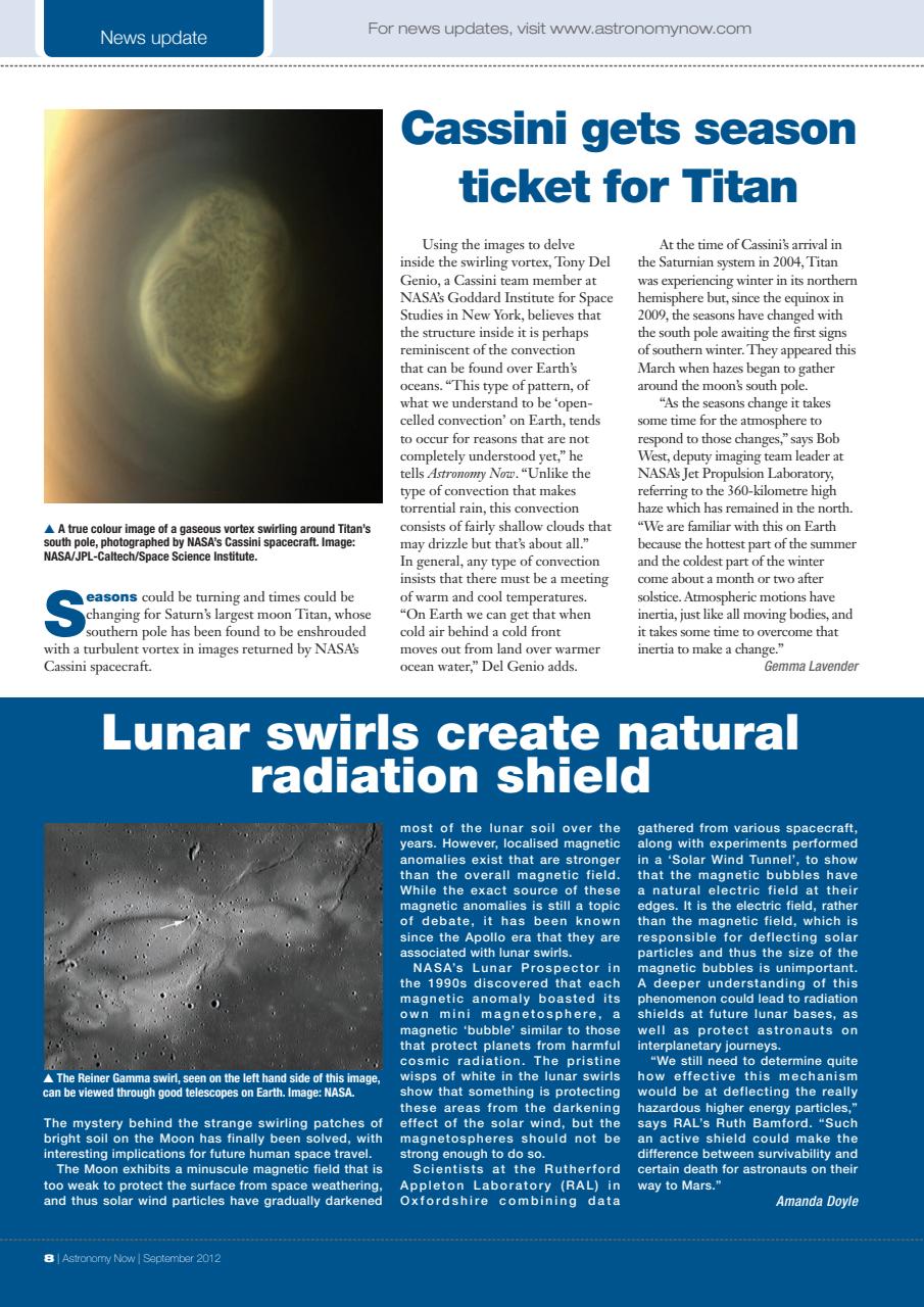 Astronomy Now Preview Pages