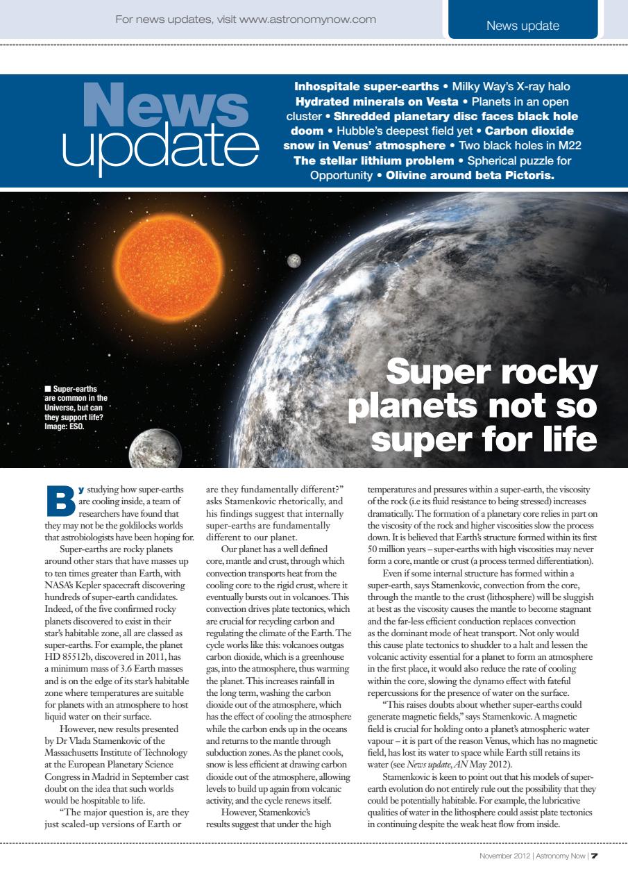 Astronomy Now Preview Pages