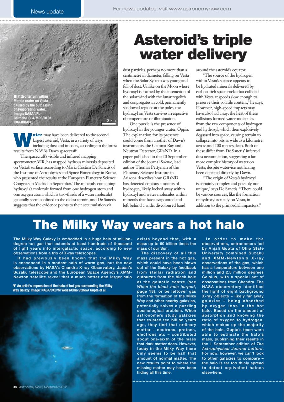 Astronomy Now Preview Pages
