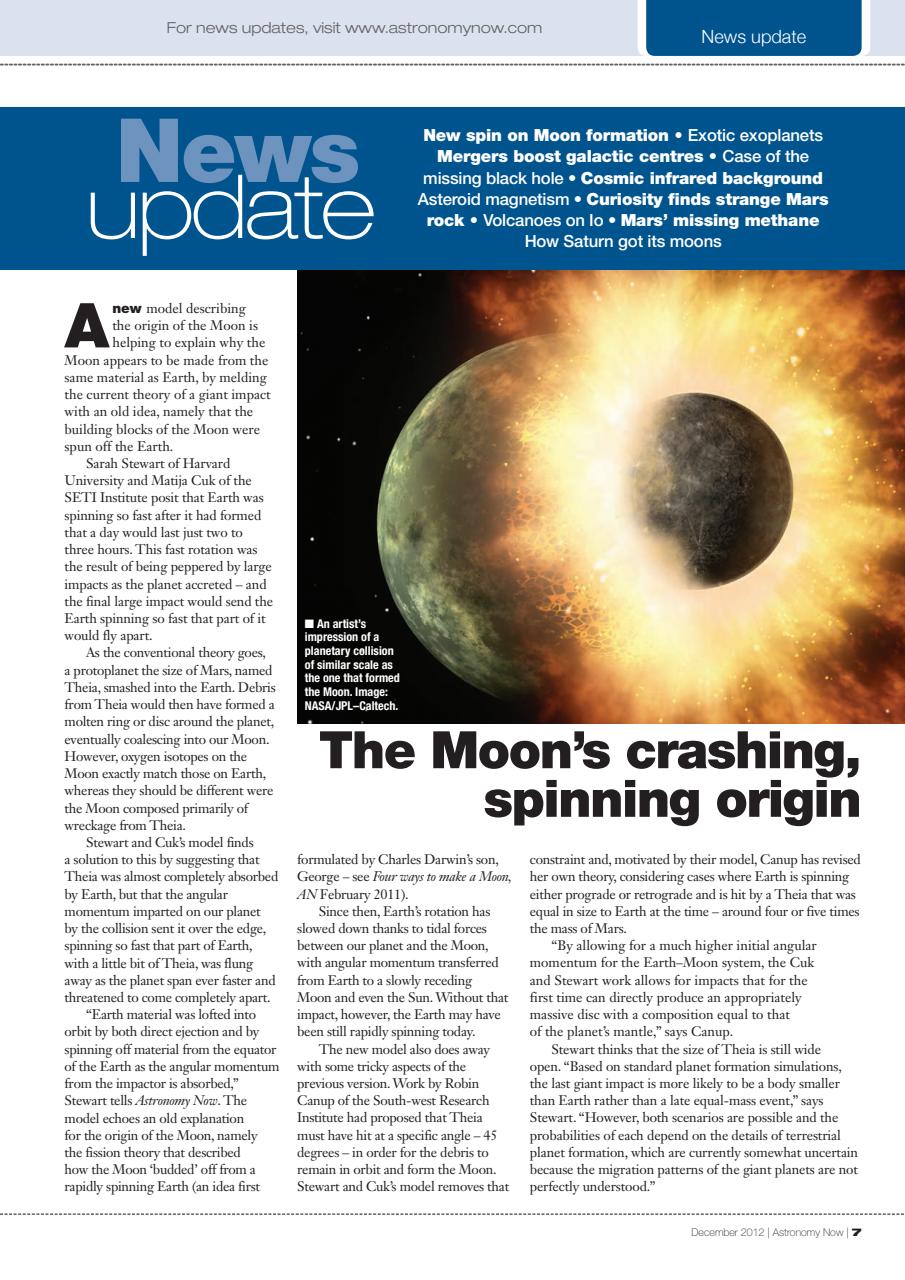 Astronomy Now Preview Pages