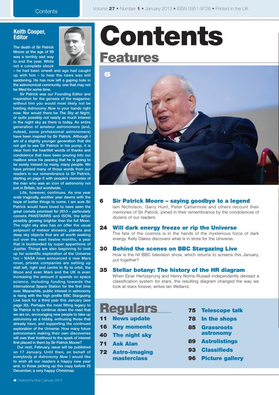 Astronomy Now Preview Pages