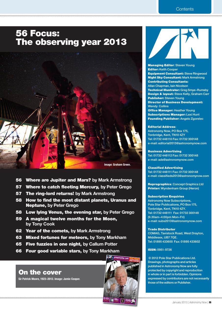 Astronomy Now Preview Pages