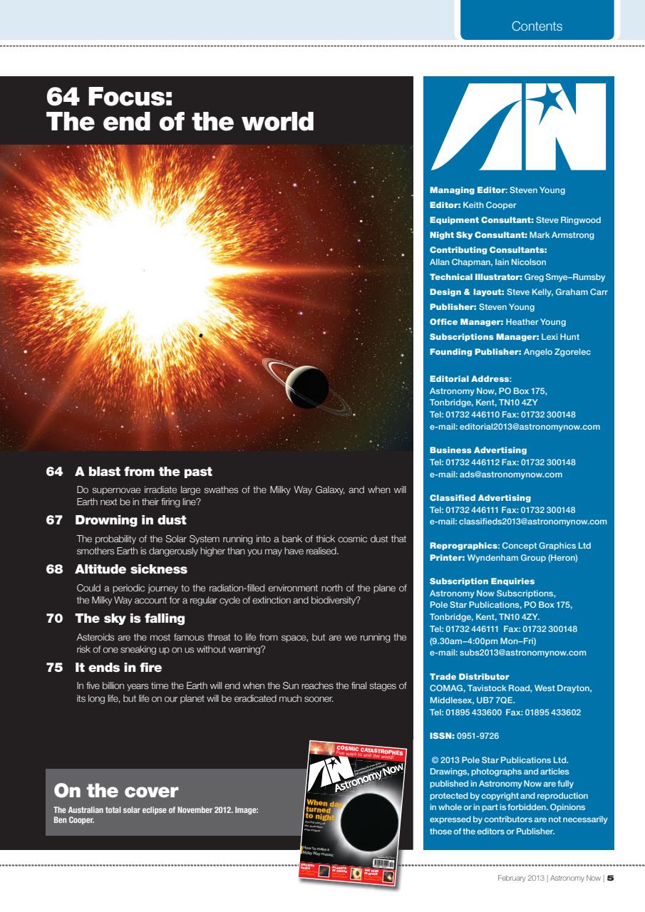 Astronomy Now Preview Pages