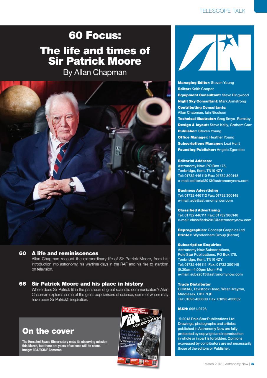 Astronomy Now Preview Pages