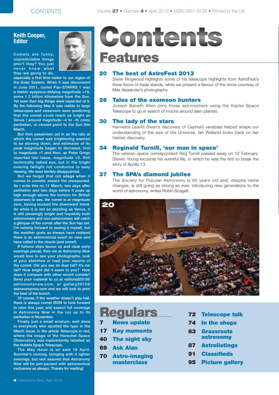 Astronomy Now Preview Pages
