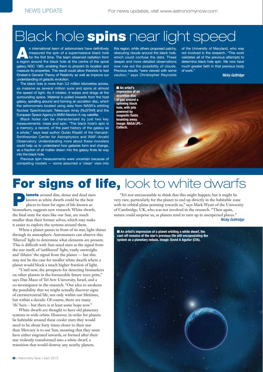 Astronomy Now Preview Pages