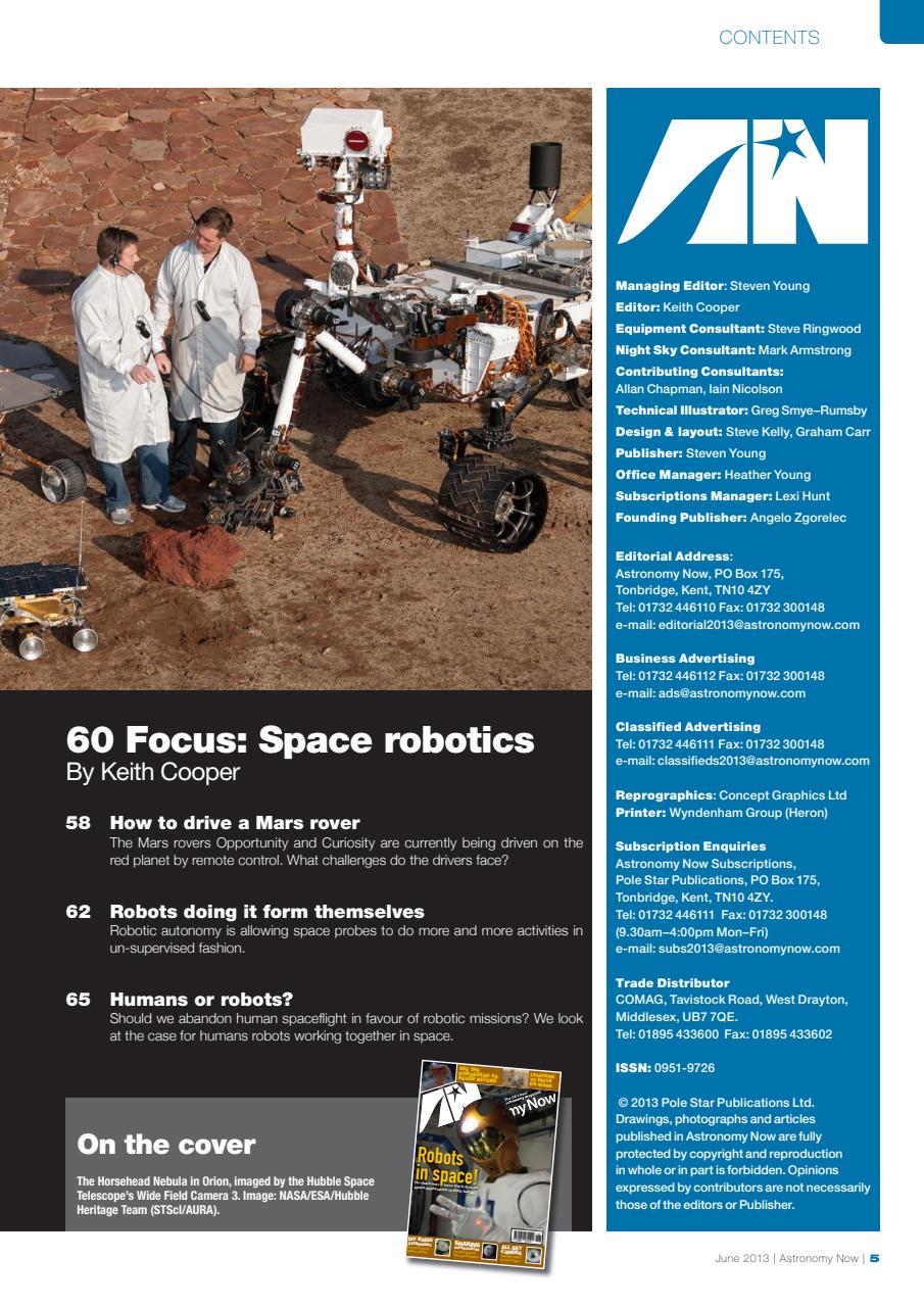 Astronomy Now Preview Pages
