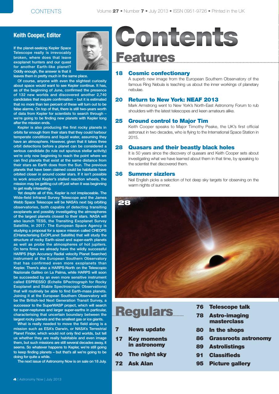 Astronomy Now Preview Pages