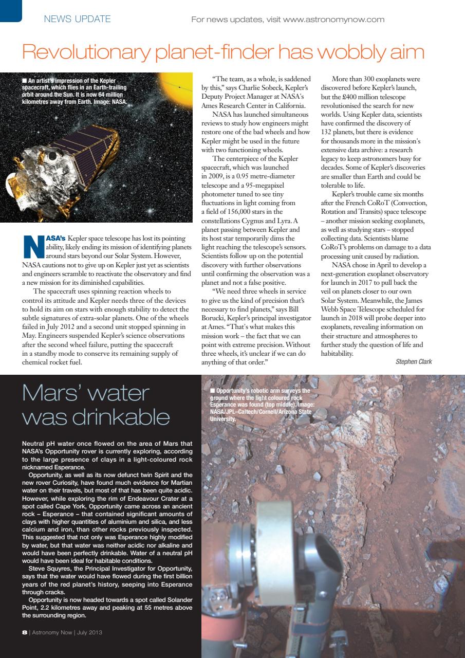 Astronomy Now Preview Pages