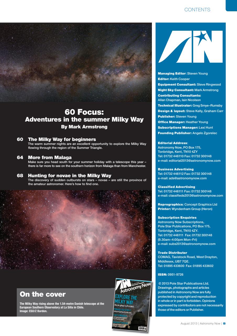 Astronomy Now Preview Pages