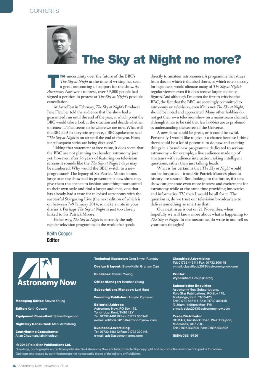 Astronomy Now Preview Pages