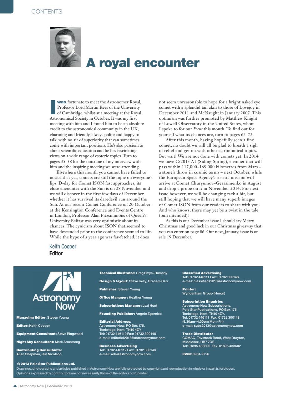 Astronomy Now Preview Pages