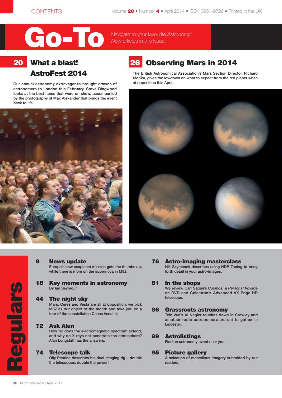 Astronomy Now Preview Pages