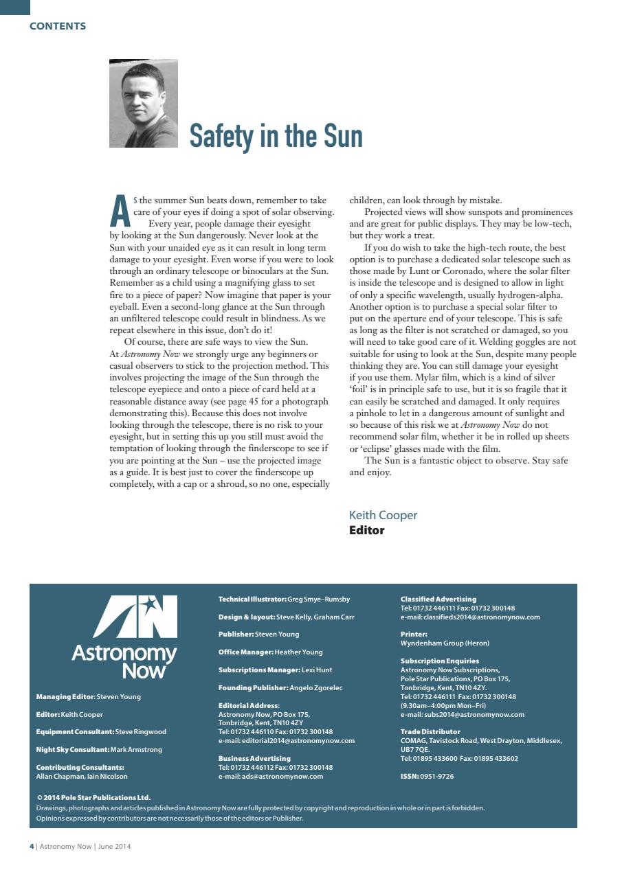 Astronomy Now Preview Pages
