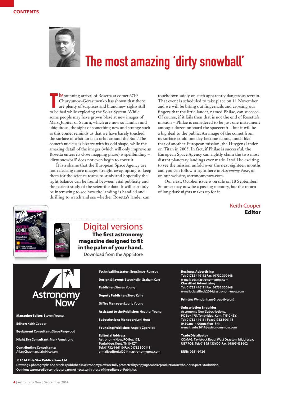 Astronomy Now Preview Pages