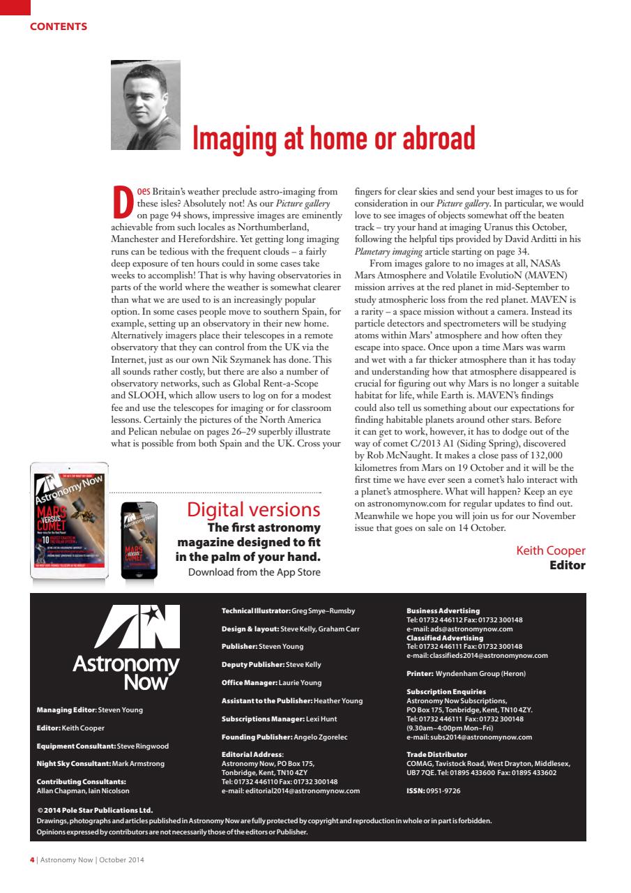 Astronomy Now Preview Pages