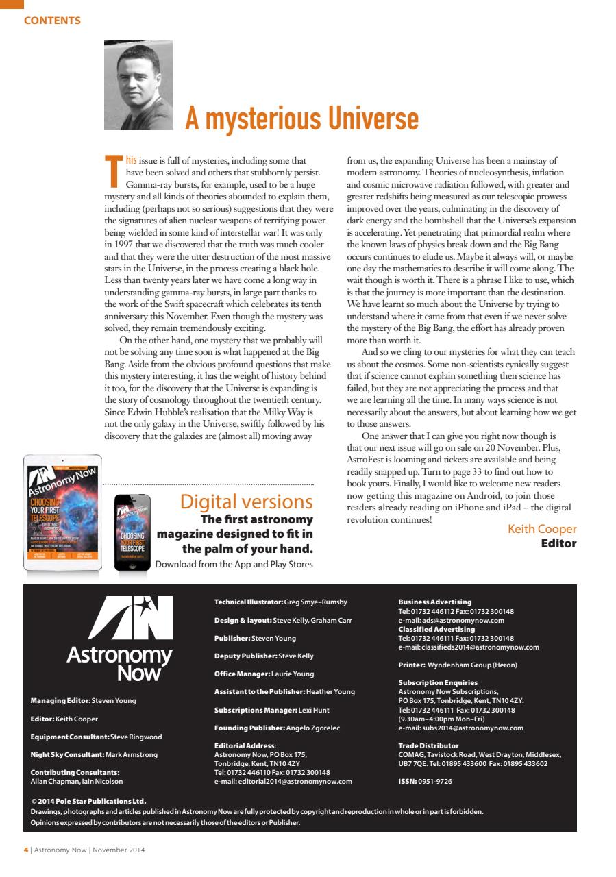 Astronomy Now Preview Pages