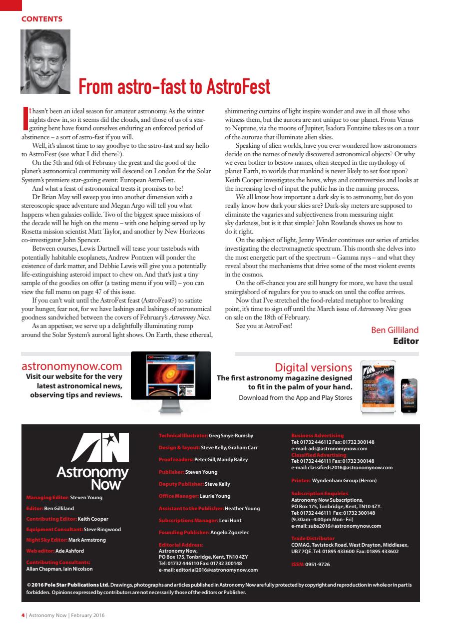 Astronomy Now Preview Pages