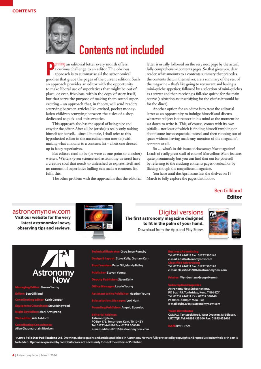 Astronomy Now Preview Pages
