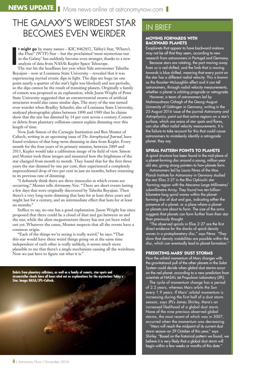 Astronomy Now Preview Pages