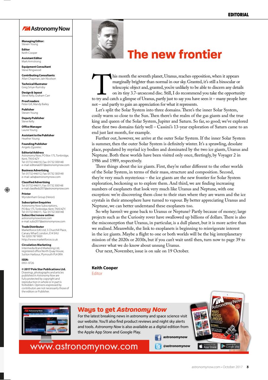 Astronomy Now Preview Pages