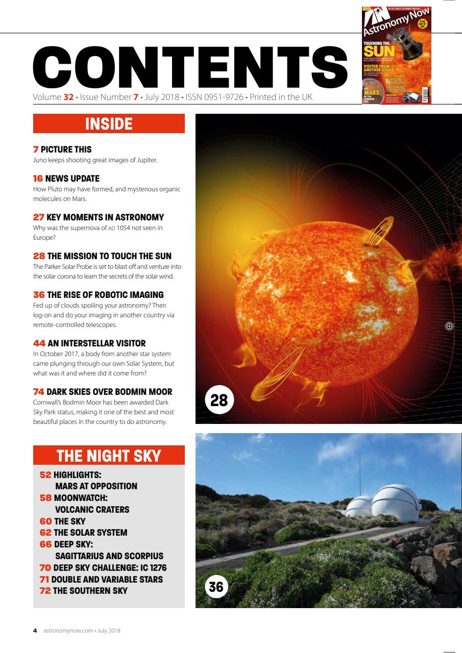Astronomy Now Preview Pages